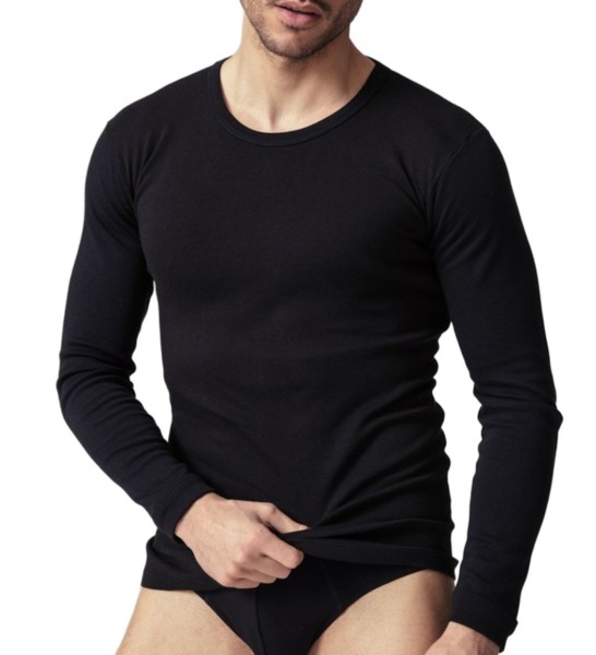 MAGLIA UOMO MANICA LUNGA FELPATA GIROCOLLO LIFE 024