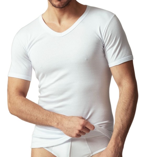 MAGLIA UOMO COTONE FELPATO SCOLLO V LIFE 025