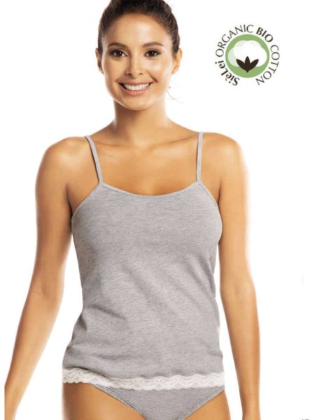 TOP CON SPALLINE DONNA SIELEI 1432