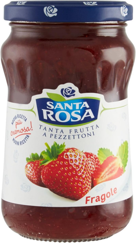 SANTA ROSA CONFETTURA EXTRA DI FRAGOLE 350 GR.