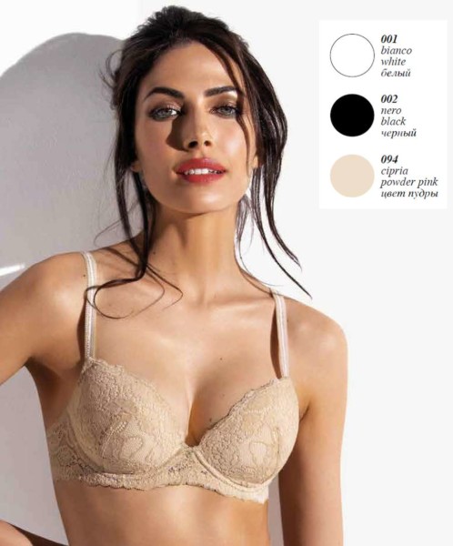 Balconcino imbottito in pizzo SieLei Allure 2688