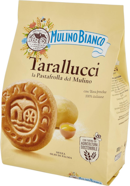 MULINO BIANCO BISCOTTI FROLLINI TARALLUCCI 800 GR.