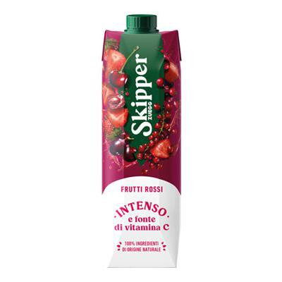 SKIPPER ZUEGG SUCCO DI FRUTTA AI FRUTTI ROSSI 1 LT.