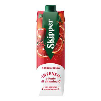 SKIPPER ZUEGG SUCCO DI FRUTTA ALL'ARANCIA ROSSA 1 LT.