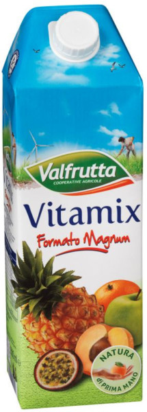 VALFRUTTA SUCCO DI FRUTTA VITAMIX FORMATO MAGNUM 1,5 LT.