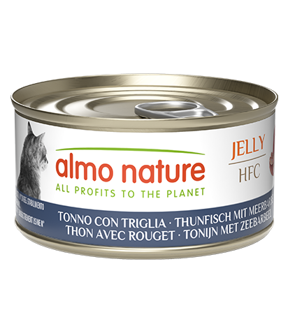 ALMO NATURE HFC JELLY CATS: TONNO E TRIGLIA 70 GR.