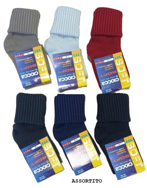 Calzino donna morbido e caldo Ciocca 502/1