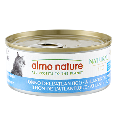 ALMO NATURE HFC NATURAL CATS: TONNO DELL'ATLANTICO 150 GR.