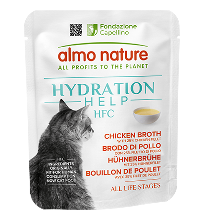 ALMO NATURE HFC HYDRATION HELP: BRODO DI POLLO CON FILETTO 50 GR.