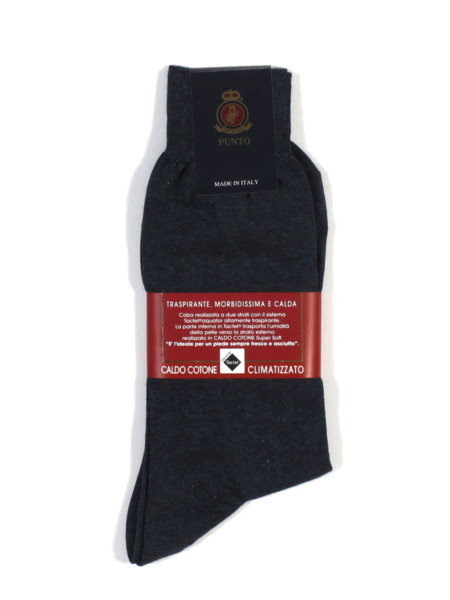 CALZINI CORTI TRASPIRANTI UOMO PRISCO WARM COTTON CORTO