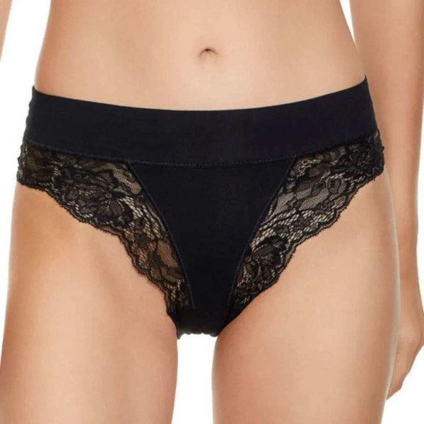 Slip donna taglio laser con pizzo Jadea 8012