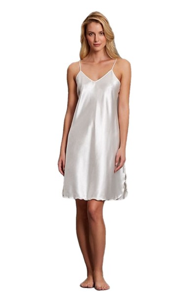 Sottoveste donna in raso setificato Andra 832