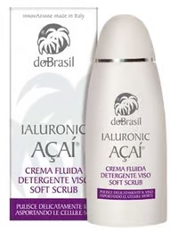 DOBRASIL IALURONIC ACAI CREMA FLUIDA DETERGENTE VISO SOFT SCRUB 150 ML.