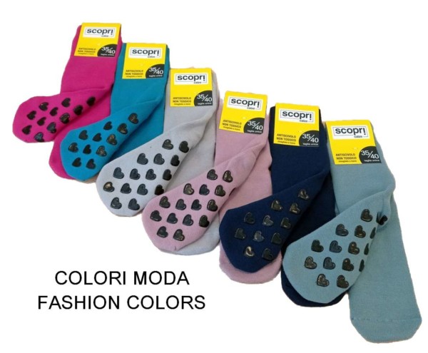 Calzino donna ANTISCIVOLO Scopri Calze Claire