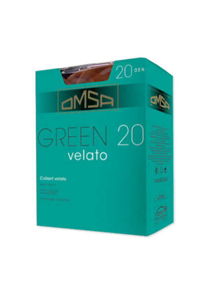 COLLANT VELATO DONNA OMSA GREEN 20 TG. 2-4