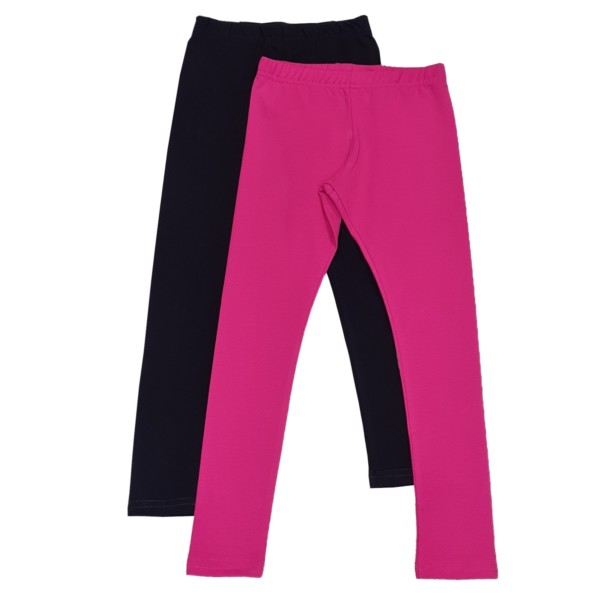 LEGGINS RAGAZZA IN COTONE TINTA UNITA FIORENZA AMADORI F.A03