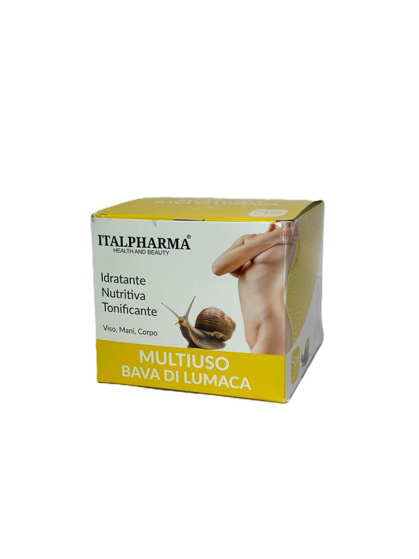 ITALPHARMA CREMA MULTIUSO VISO MANI E CORPO CON BAVA DI LUMACA 250 ML.