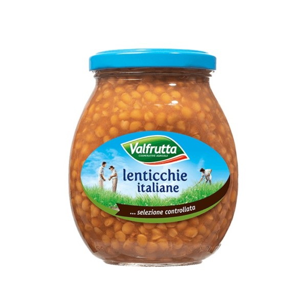 VALFRUTTA LENTICCHIE IN VETRO 360 GR.