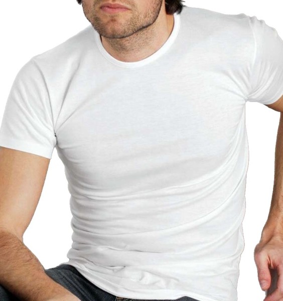 Maglia uomo manica corta girocollo basso Moretta 142 tg.4-7