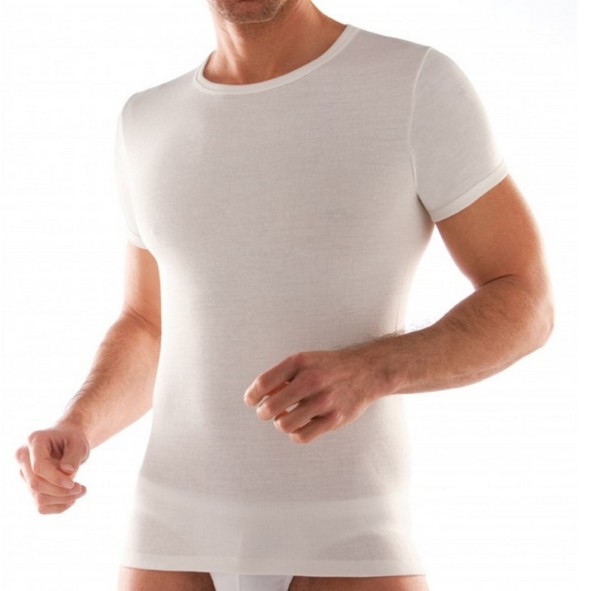 MAGLIA UOMO LANA COTONE MEZZA MANICA LIABEL 5110/23