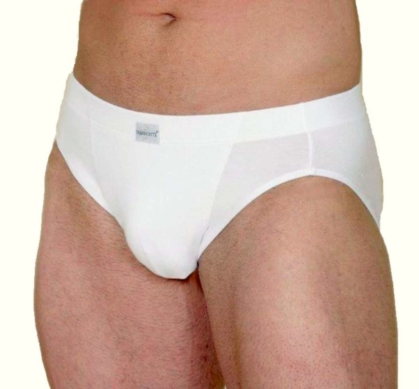 SLIP UOMO IN COTONE ELASTICIZZATO TRAMONTE 301 Tg.4/6 BIANCO