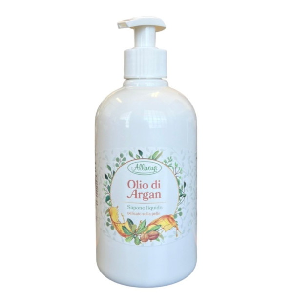ALLWAYS SAPONE LIQUIDO MANI E CORPO ALL'OLIO DI ARGAN 500 ML.