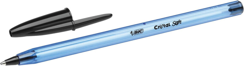 BIC CRISTAL SOFT PENNA A SFERA 1.2MM - NERO