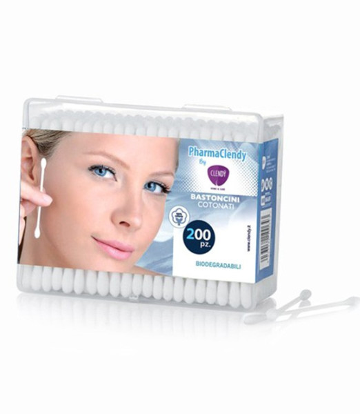 CLENDY BASTONCINI COTONATI 200 PEZZI