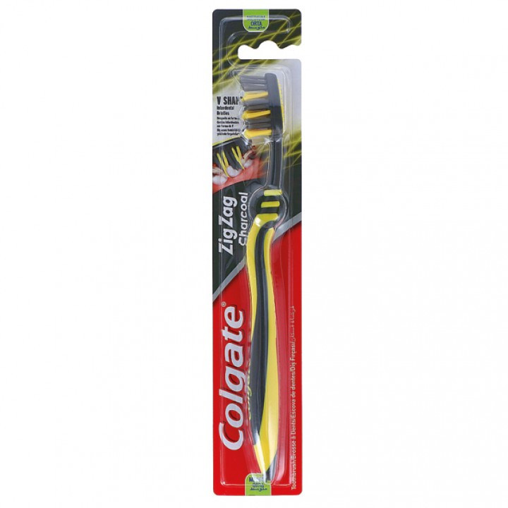 COLGATE ZIGZAG CARBONE SPAZZOLINO DA DENTI MEDIO