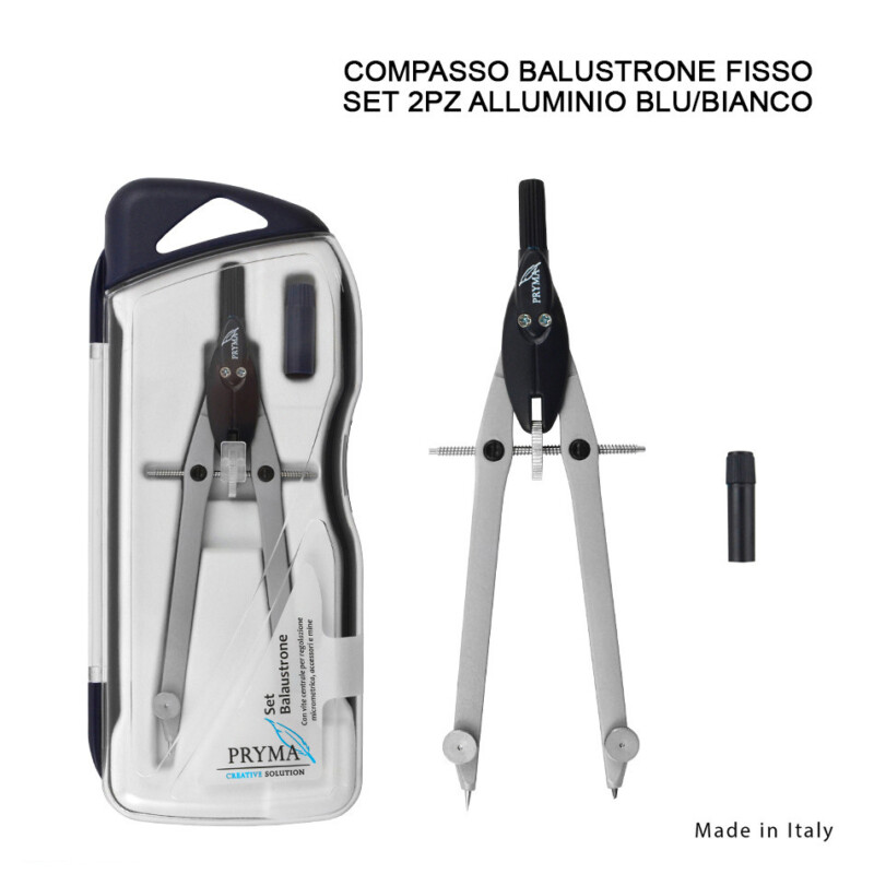 COMPASSO BALAUSTRONE FISSO IN ALLUMINIO