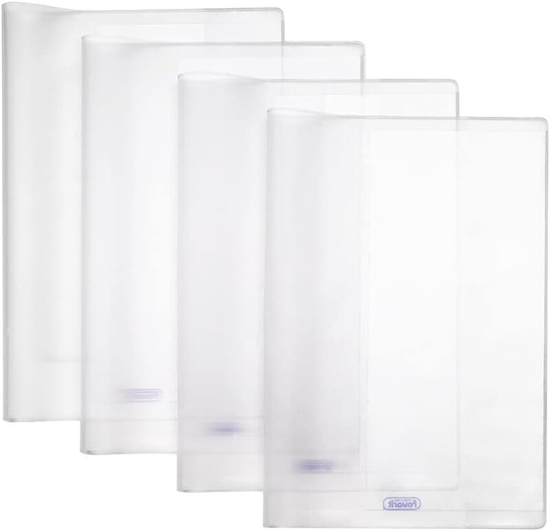 FAVORIT COPERTINE COPRI QUADERNI A4 RUVIDE E TRASPARENTI - CONFEZIONE DA 2 COPERTINE