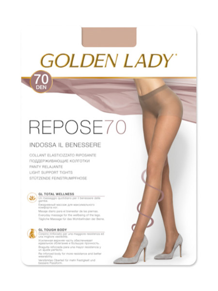 COLLANT RIPOSANTE DONNA GOLDEN LADY REPOSE 70