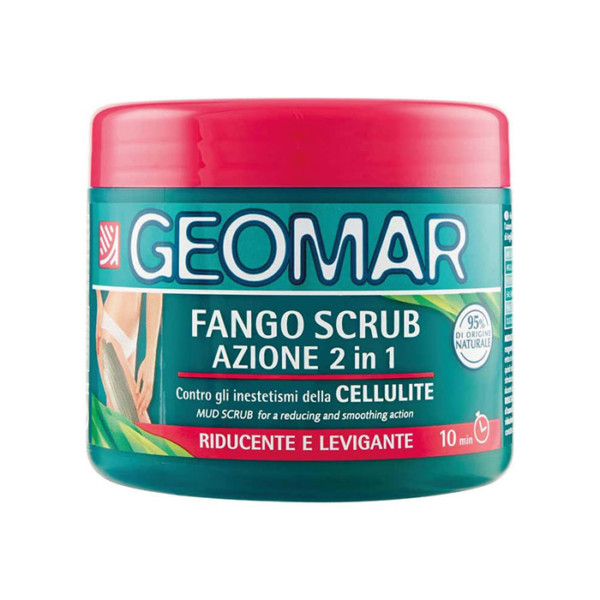 GEOMAR FANGO SCRUB CONTRO LA CELLULITE RIDUCENTE E LEVIGANTE 600 ML.