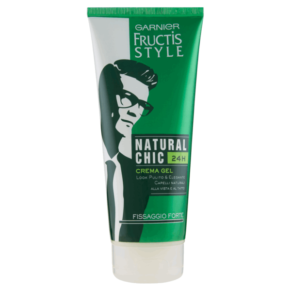 GARNIER FRUCTIS STYLE GEL NATURAL CHIC CREMA GEL FISSAGGIO FORTE 200 ML.