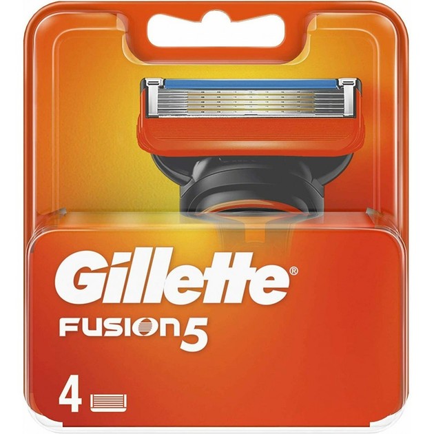GILLETTE FUSION 5 MANUAL RICARICA RASOIO 4 LAMETTE