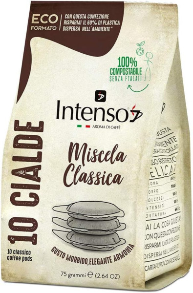 INTENSO MISCELA CLASSICA CAFFE' 10 CIALDE GUSTO MORBIDO
