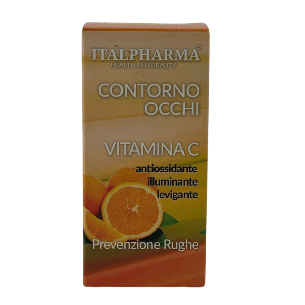 ITALPHARMA CONTORNO OCCHI VITAMINA C ANTIOSSIDANTE, ILLUMINANTE E LEVIGANTE 15 ML.