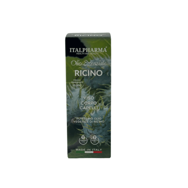 ITALPHARMA OLIO ESSENZIALE DI RICINO PER VISO CORPO E CAPELLI 100 ML.