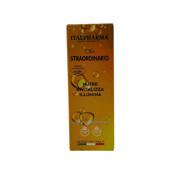 ITALPHARMA OLIO STRAORDINARIO NUTRE, RIVITALIZZA E ILLUMINA 100 ML.