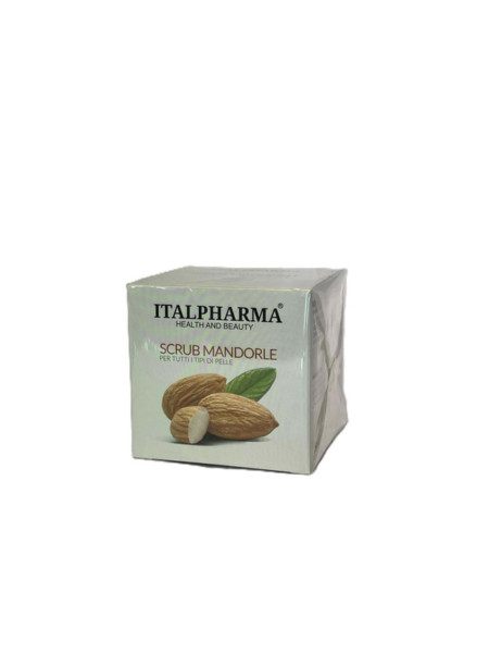 ITALPHARMA SCRUB VISO, COLLO E DECOLLETE' ALLE MANDORLE PER TUTTI I TIPI DI PELLE 50 ML.