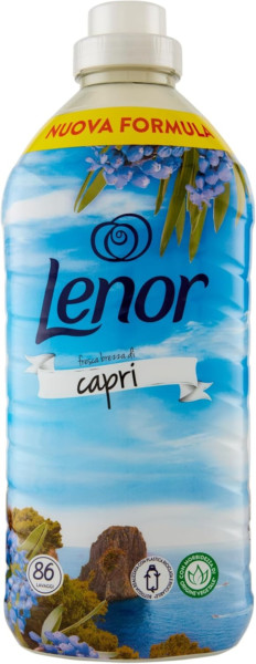 LENOR AMMORBIDENTE FRESCA BREZZA DI CAPRI 86 LAVAGGI 1.8 LT.