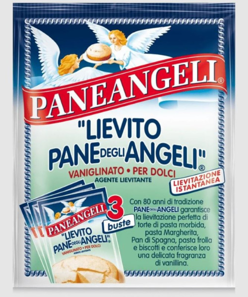 PANEANGELI LIEVITO VANIGLINATO PER DOLCI - CONFEZIONE DA 3 BUSTINE