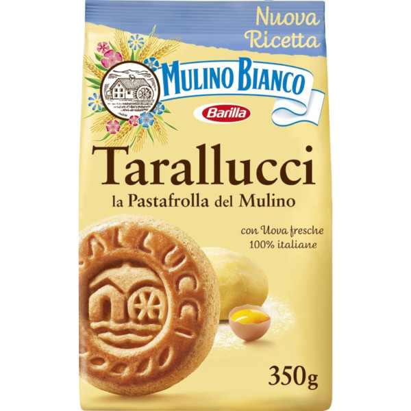 MULINO BIANCO BISCOTTI FROLLINI TARALLUCCI 350 GR.