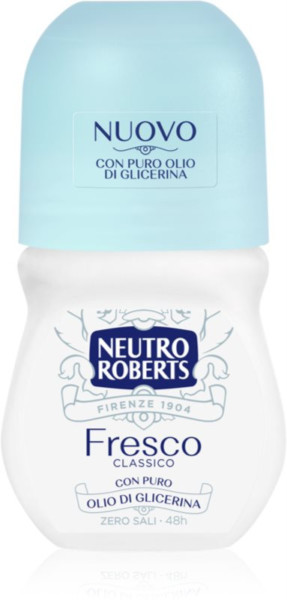 NEUTRO ROBERTS DEODORANTE ROLL ON FRESCO CLASSICO CON OLIO DI GLICERINA 50 GR.