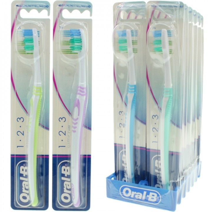 ORAL-B CLASSIC CARE SPAZZOLINO DA DENTI 35 CON TESTINA MEDIA CORTA
