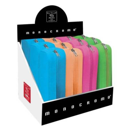 PIGNA MONOCROMO ASTUCCIO IN SILICONE FLUO 19.5x8x6CM