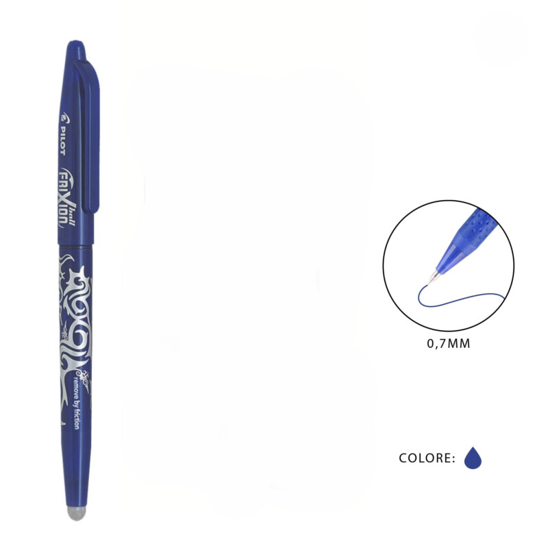PILOT PENNA ROLLER FRIXION BALL 0.7MM - BLU