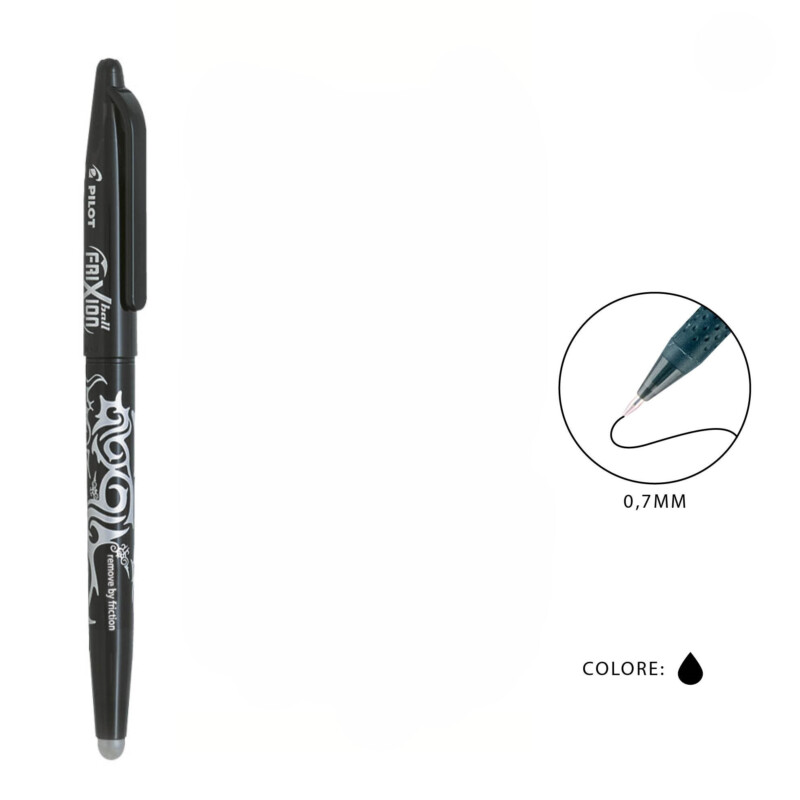 PILOT PENNA ROLLER FRIXION BALL 0.7MM - NERO