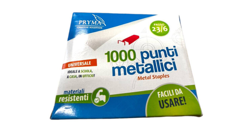 PUNTI METALLICI 23/6 1000PZ