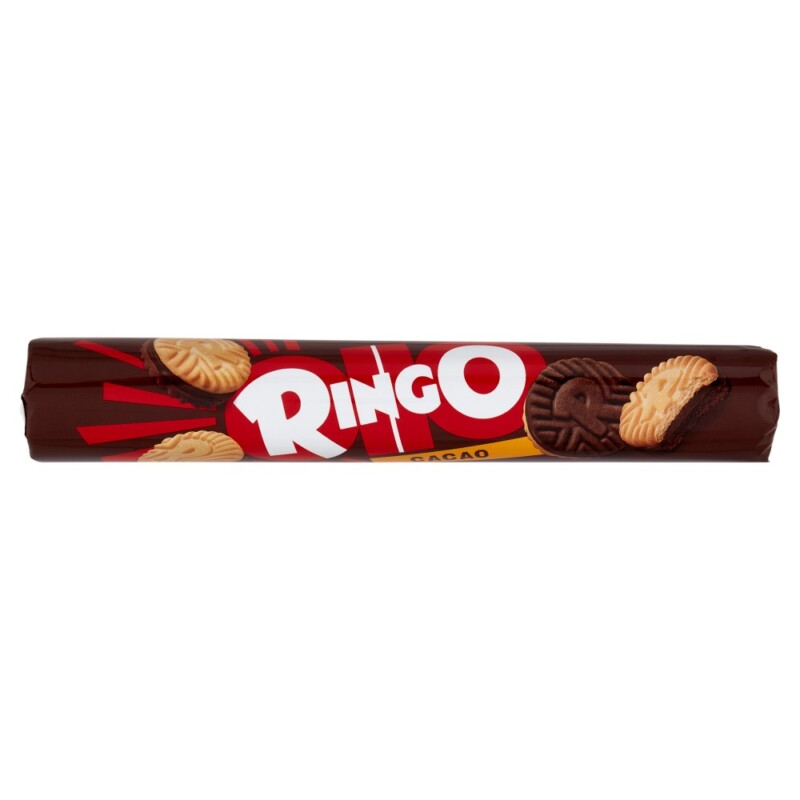 RINGO BISCOTTI AL CACAO IN TUBO 165 GR.